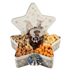 Christmas Star with Nuts