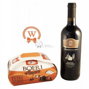 Classic Business Gift With Red Wine