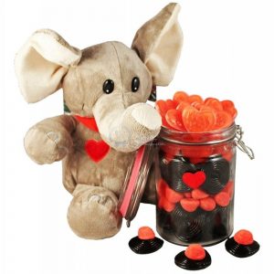 Elephant Love Jar