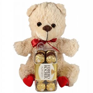 Love Is Wherever You Go – Chocolate & Teddy Gift