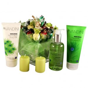 Golden Greens – spa products sweet bouquet