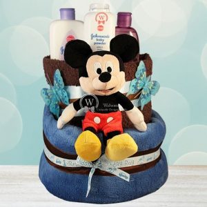 Mickey Mouse Diaper Cake
