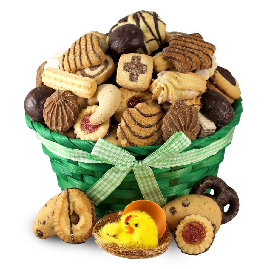 The Ambassador Easter Cookies Gift Basket Gift in Europe