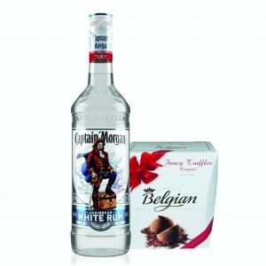 Captain Morgan White Rum & Belgian Truffles