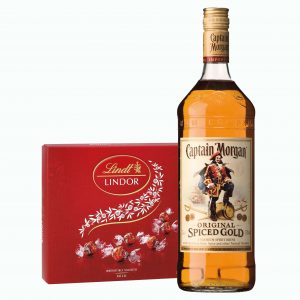 Captain Morgan’s Original Spiced Rum & Lindor Pralines