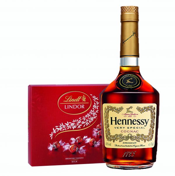Hennessy VS Cognac & Lindor Pralines