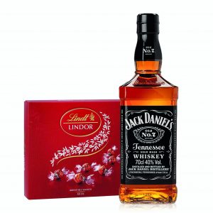 Jack Daniel’s Old No. 7 Black Label Tennessee Whiskey & Lindor Pralines
