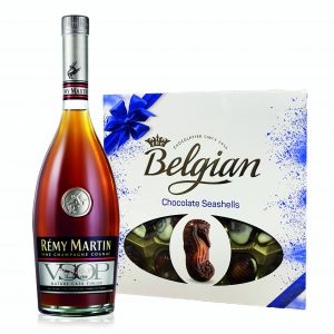 Remy Martin VSOP Cognac & Belgian Bonbonniere