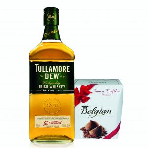 Tullamore D.E.W. Irish Whiskey & Belgian Truffles
